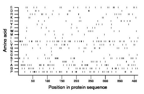 amino acid map