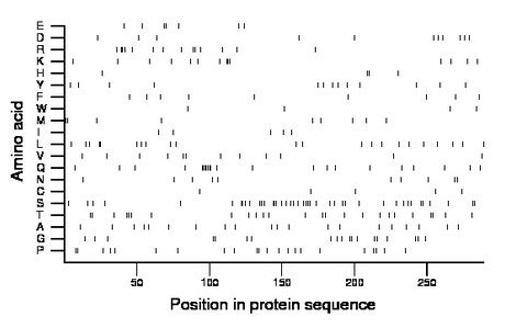 amino acid map