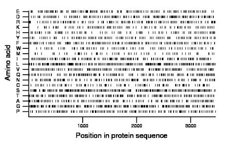 amino acid map