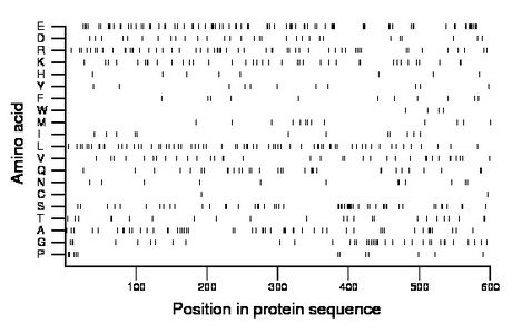 amino acid map