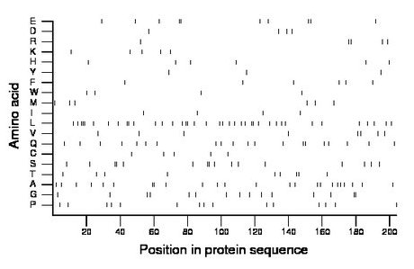 amino acid map