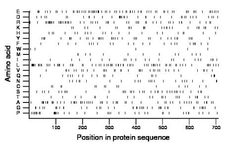 amino acid map