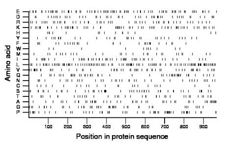 amino acid map