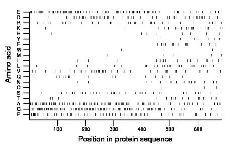 amino acid map