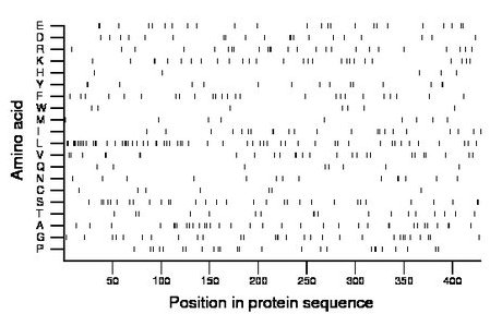 amino acid map