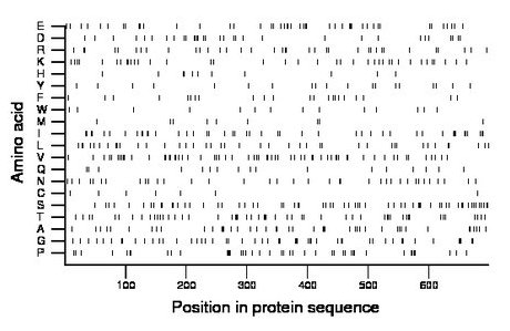 amino acid map