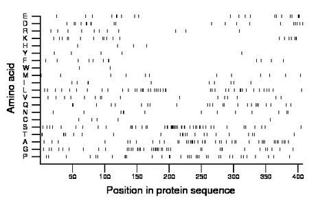 amino acid map