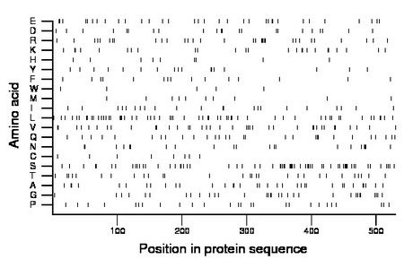 amino acid map