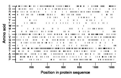 amino acid map