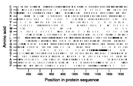 amino acid map