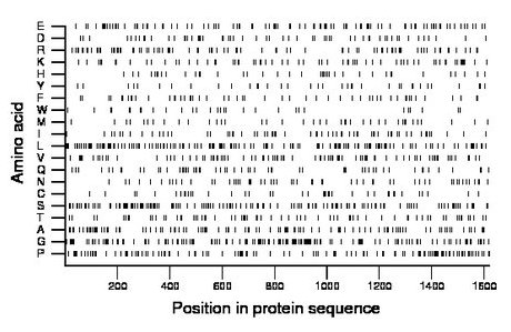 amino acid map