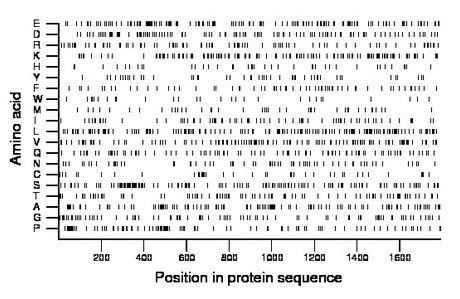 amino acid map