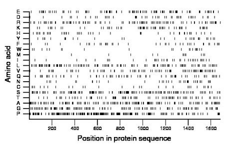 amino acid map