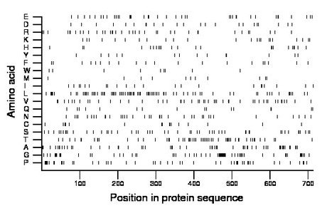 amino acid map