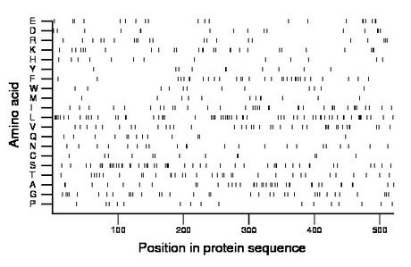 amino acid map