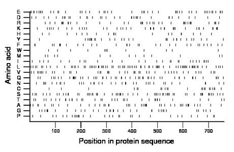 amino acid map