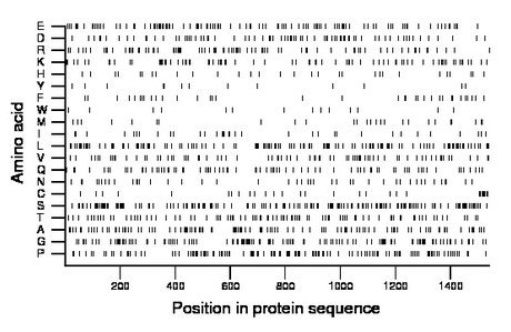 amino acid map