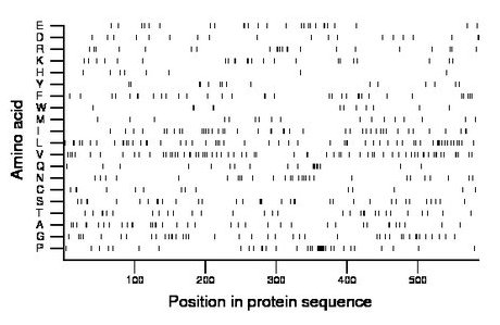 amino acid map