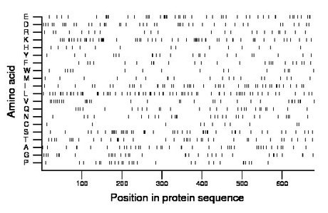 amino acid map