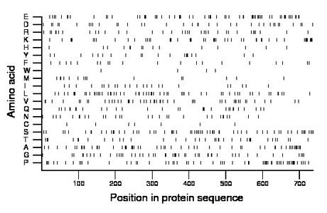 amino acid map