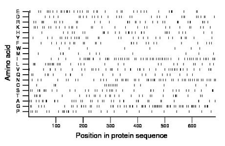 amino acid map