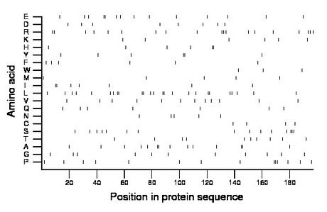 amino acid map