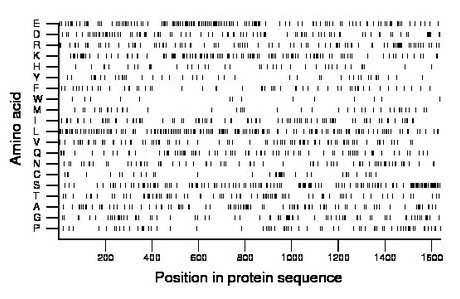 amino acid map