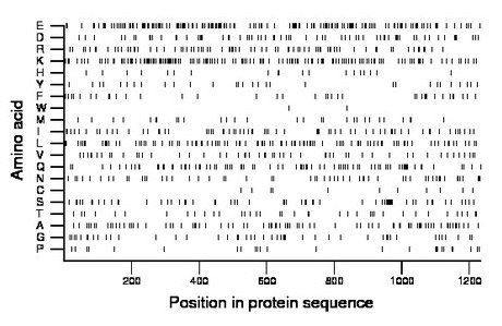 amino acid map