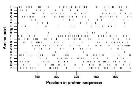 amino acid map