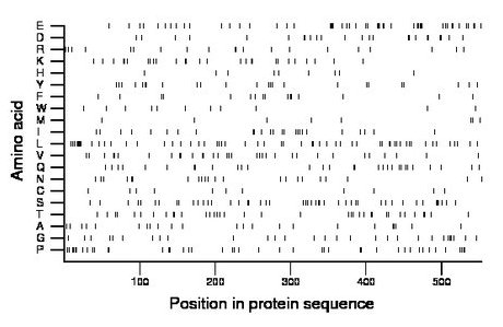 amino acid map