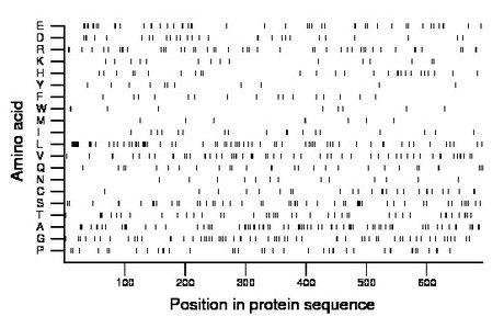 amino acid map