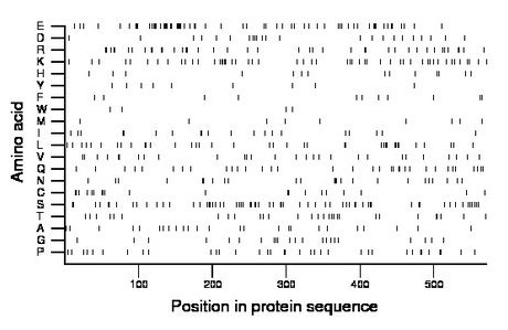 amino acid map