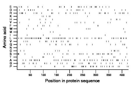 amino acid map