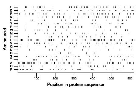 amino acid map