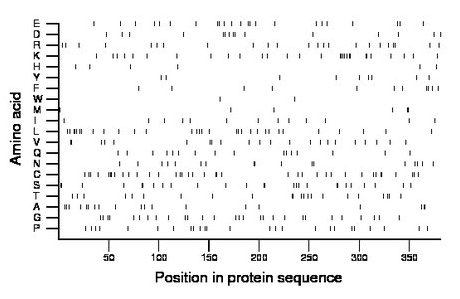 amino acid map