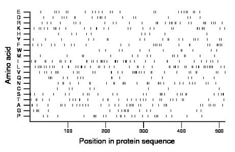 amino acid map