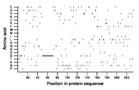 amino acid map