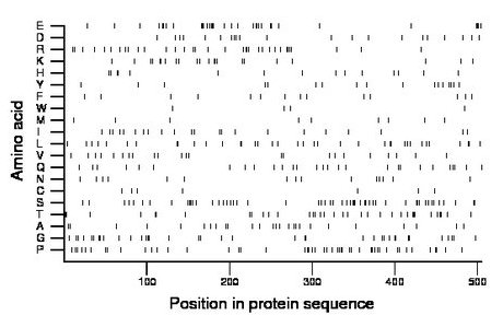 amino acid map