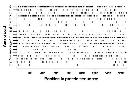 amino acid map