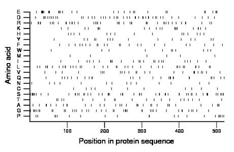 amino acid map