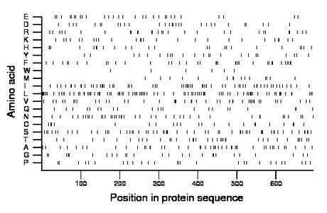 amino acid map