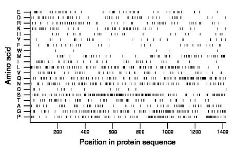 amino acid map