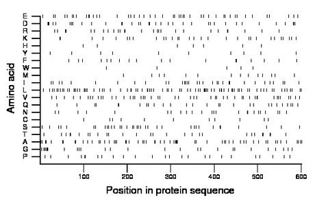 amino acid map