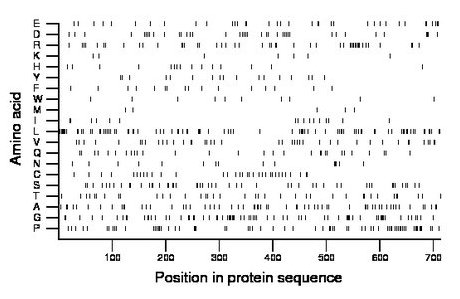 amino acid map