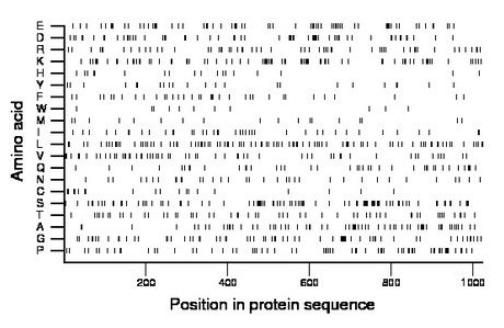 amino acid map