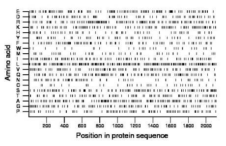 amino acid map