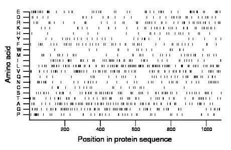 amino acid map