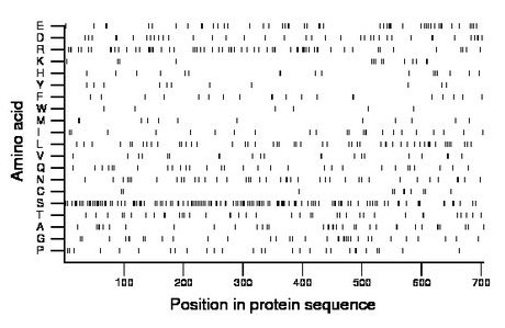 amino acid map