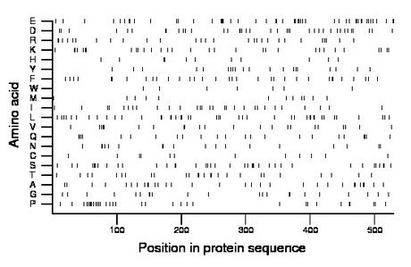 amino acid map