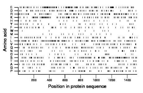 amino acid map